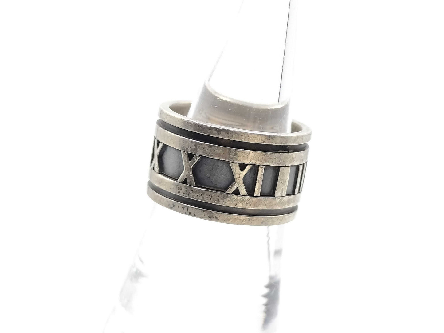 Tiffany & Co. Atlas Ring / Wide / Sterling Silver 925 9.6g Ring