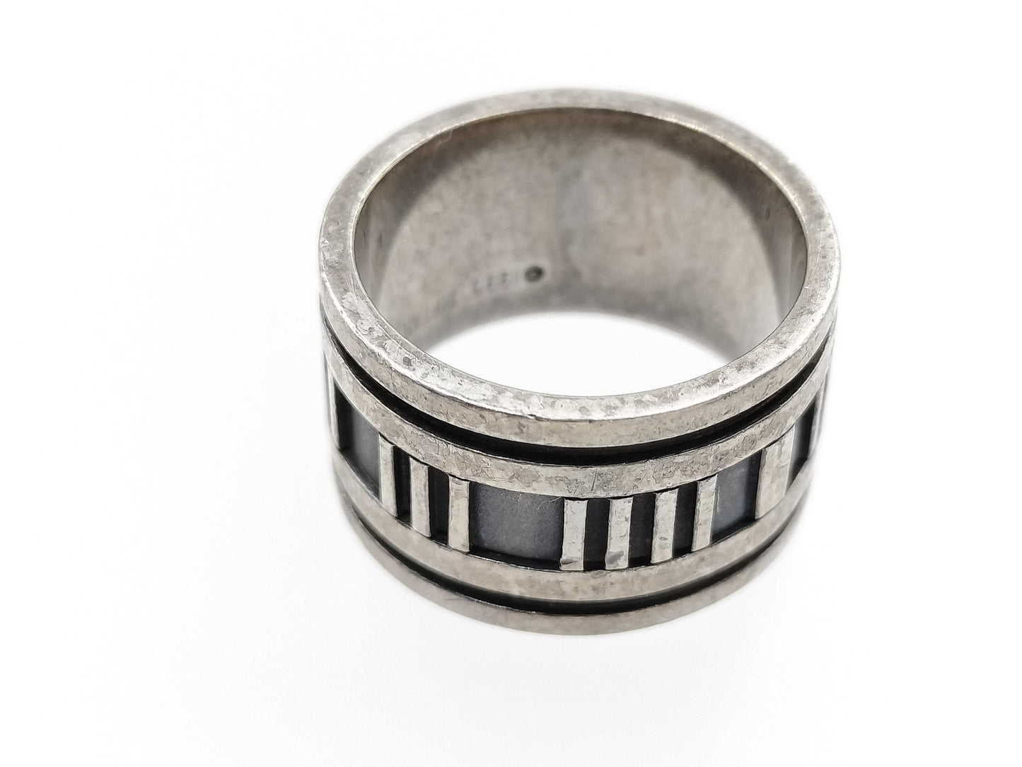 Tiffany & Co. Atlas Ring / Wide / Sterling Silver 925 9.6g Ring