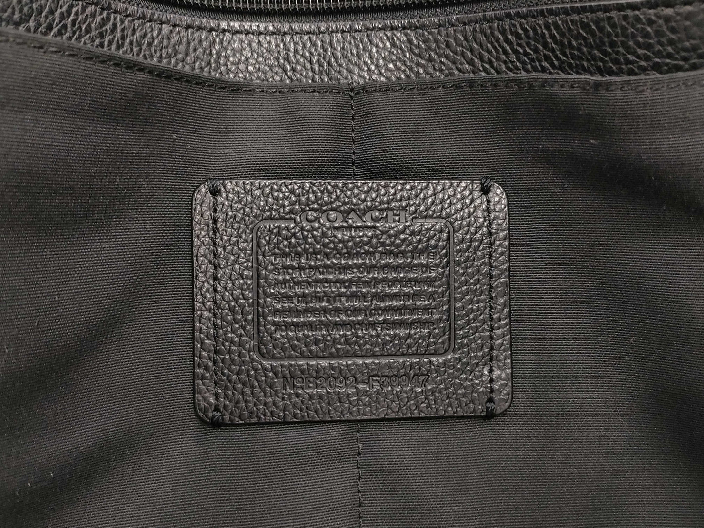 COACH F39947 Tote Bag