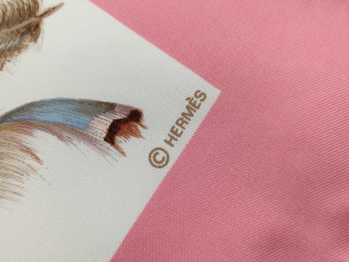 HERMES Carre PLUMES Scarf