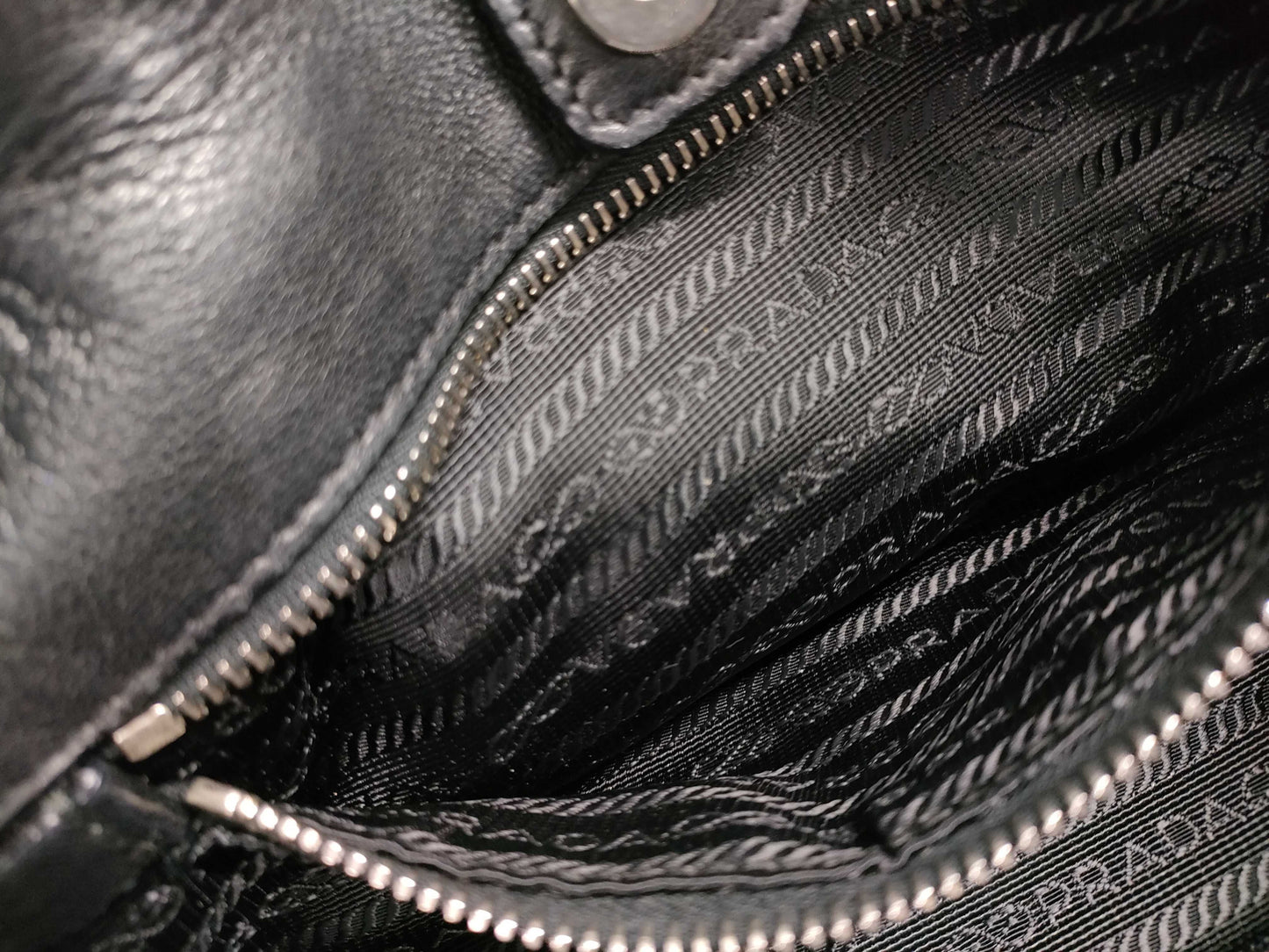 PRADA Nylon Ribbon Tote Bag