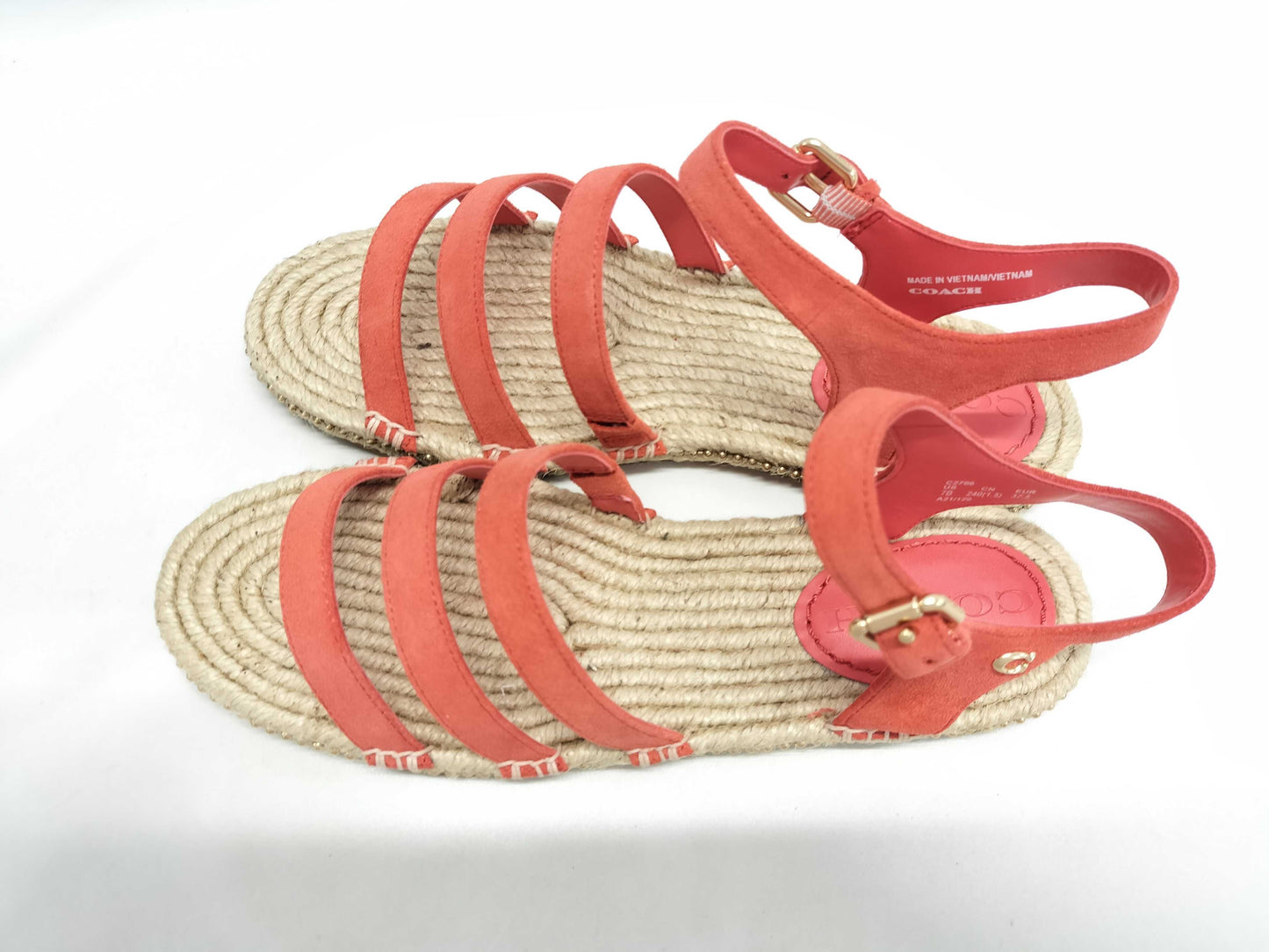 COACH espadrille sandals