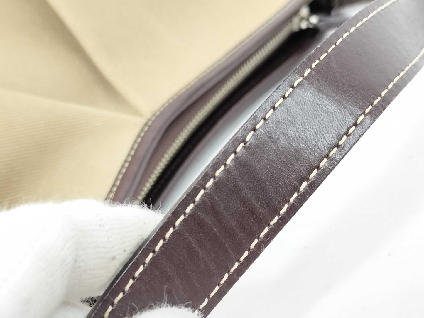 BURBERRY Shoulder Bag Canvas/Beige Shoulder Bag