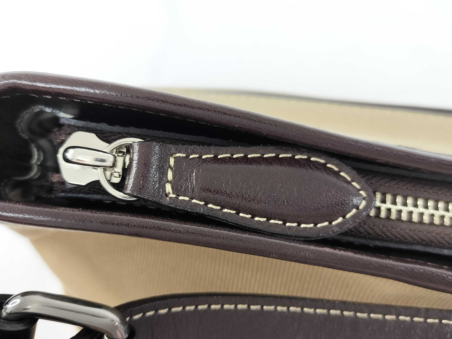 BURBERRY Shoulder Bag Canvas/Beige Shoulder Bag