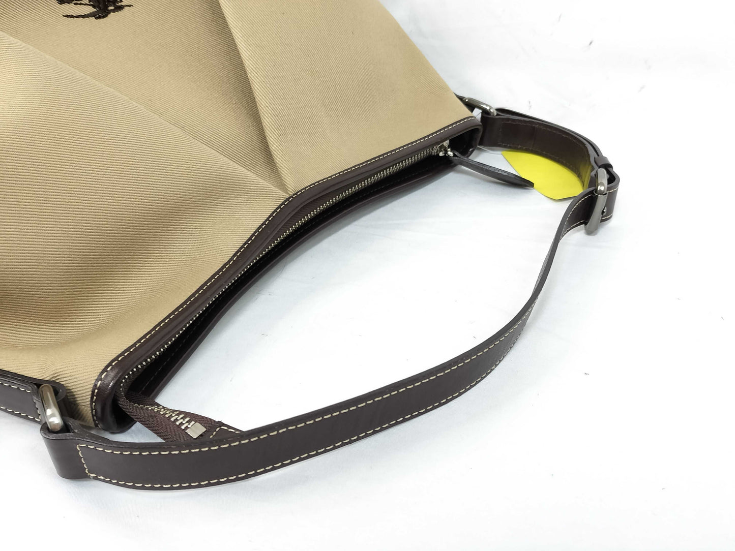 BURBERRY Shoulder Bag Canvas/Beige Shoulder Bag