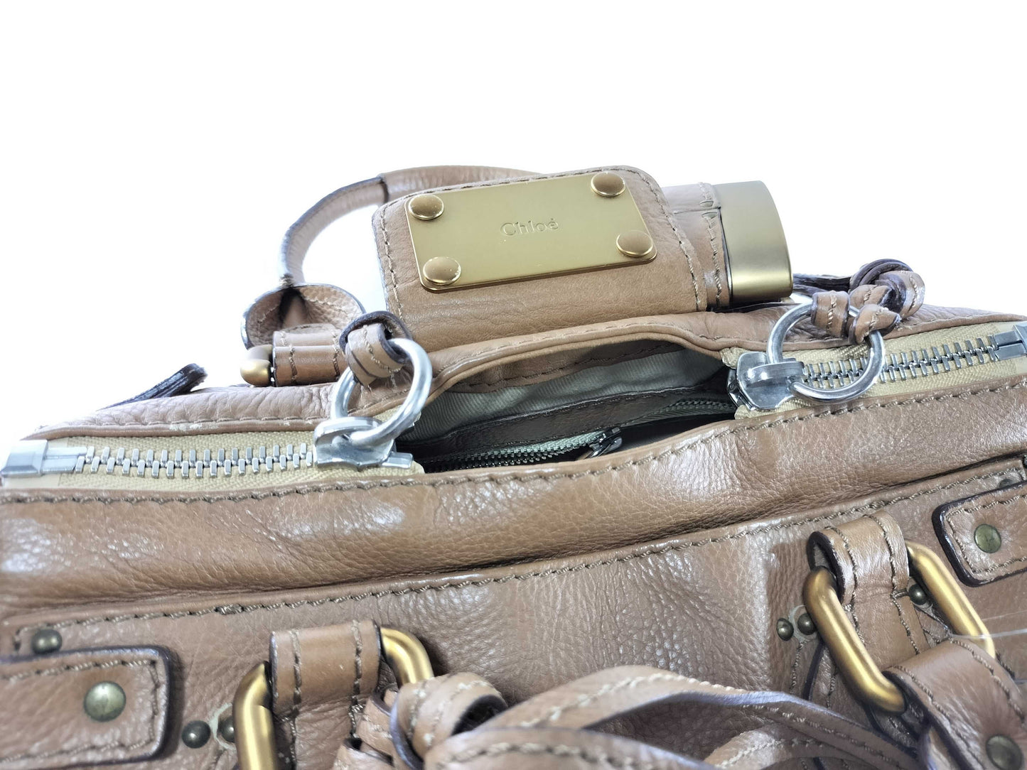 Chloe Brown Gazelle Handbag