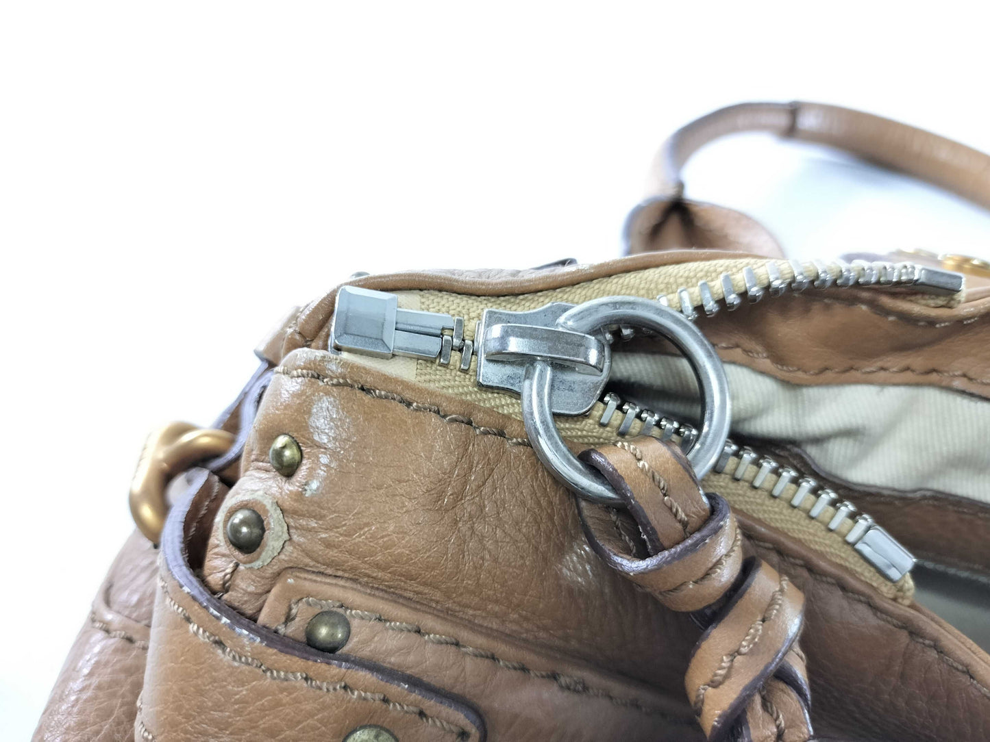 Chloe Brown Gazelle Handbag