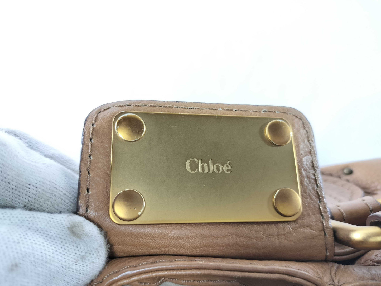 Chloe Brown Gazelle Handbag