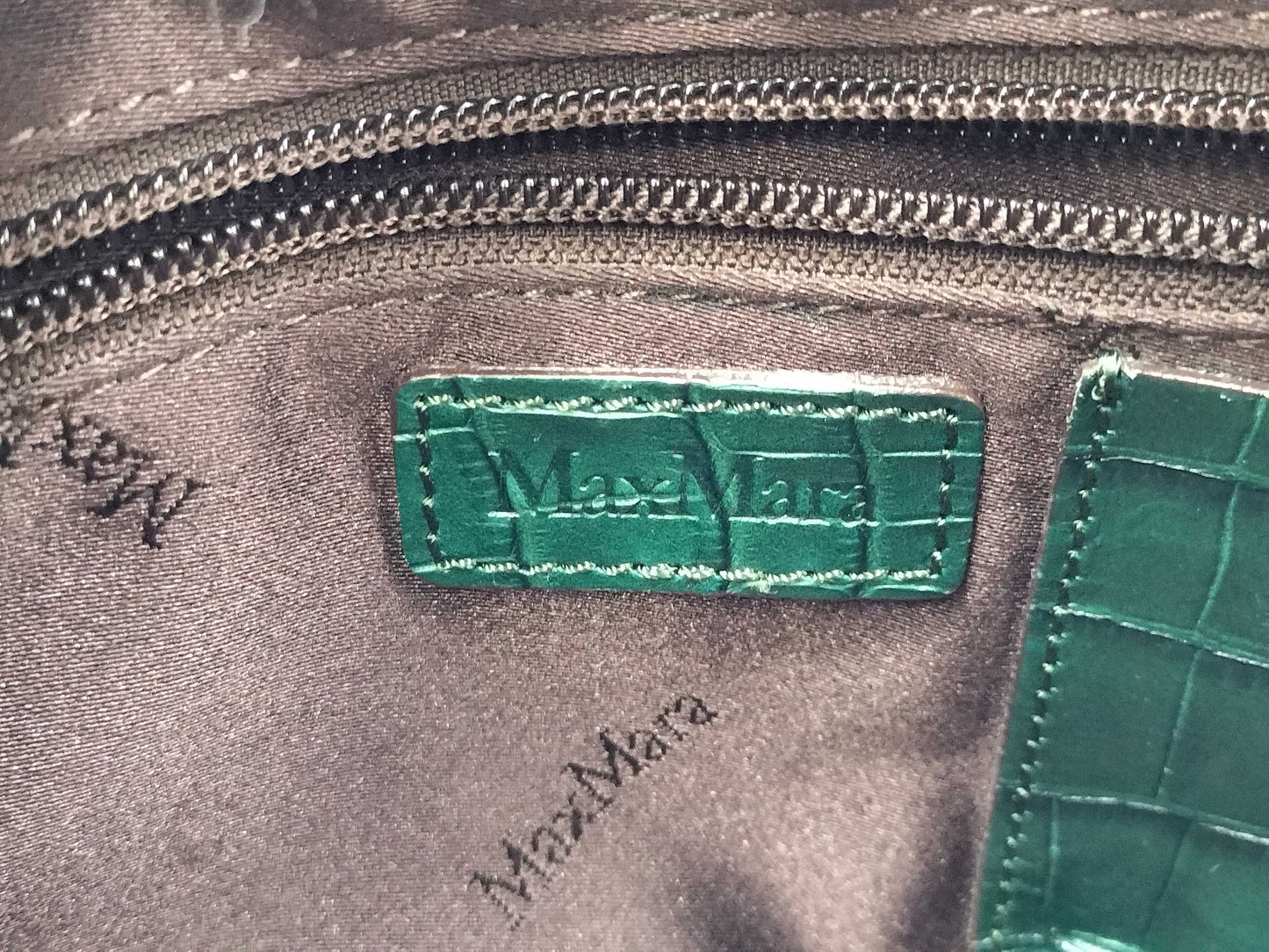 MaxMara MaxMara Embossed 2-Way Handbag Handbag