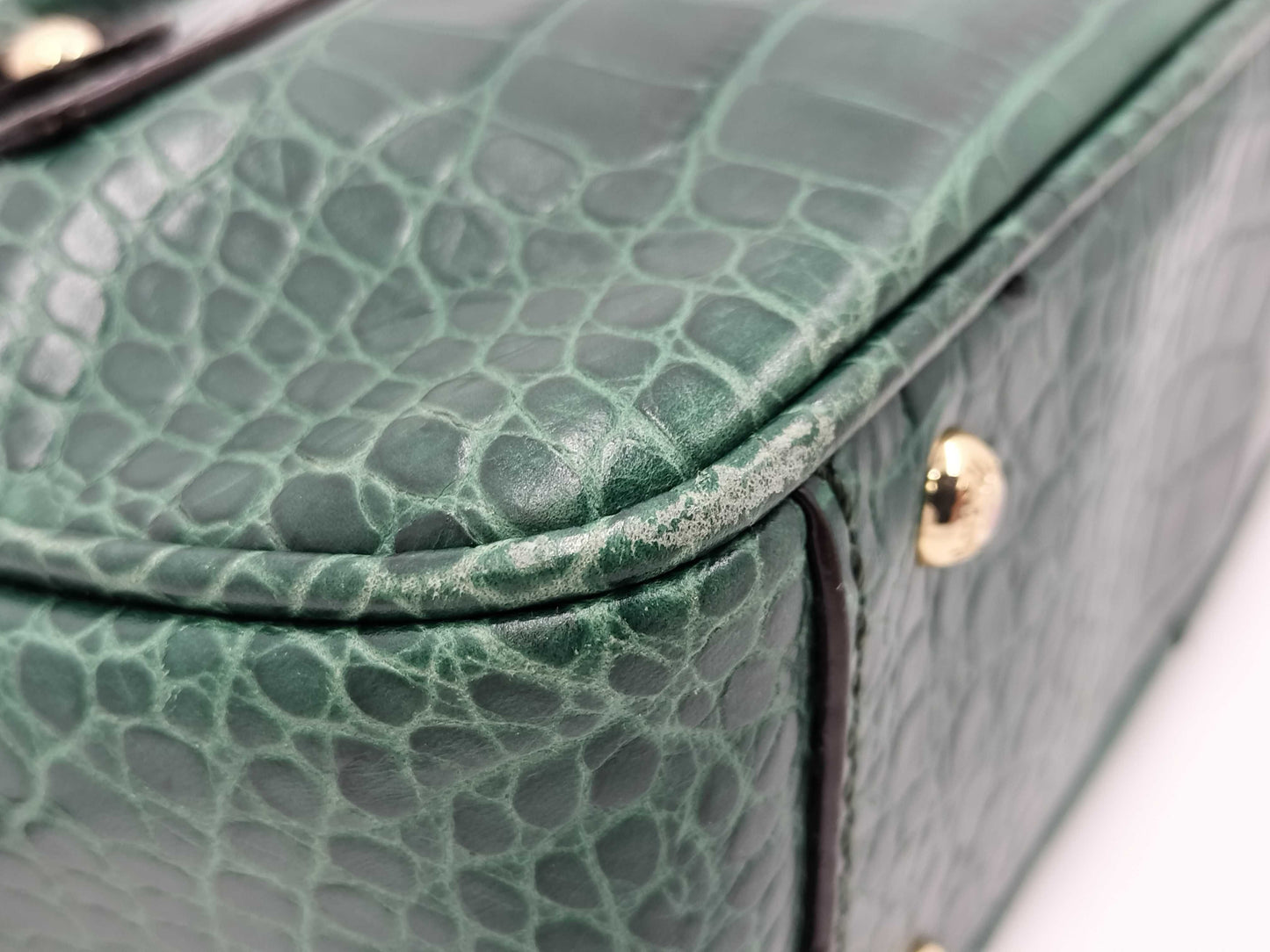 MaxMara MaxMara Embossed 2-Way Handbag Handbag