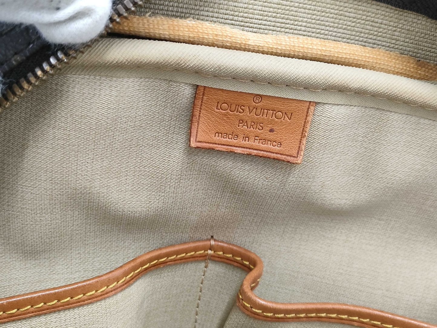 LOUIS VUITTON Monogram M47270 Deauville Handbag
