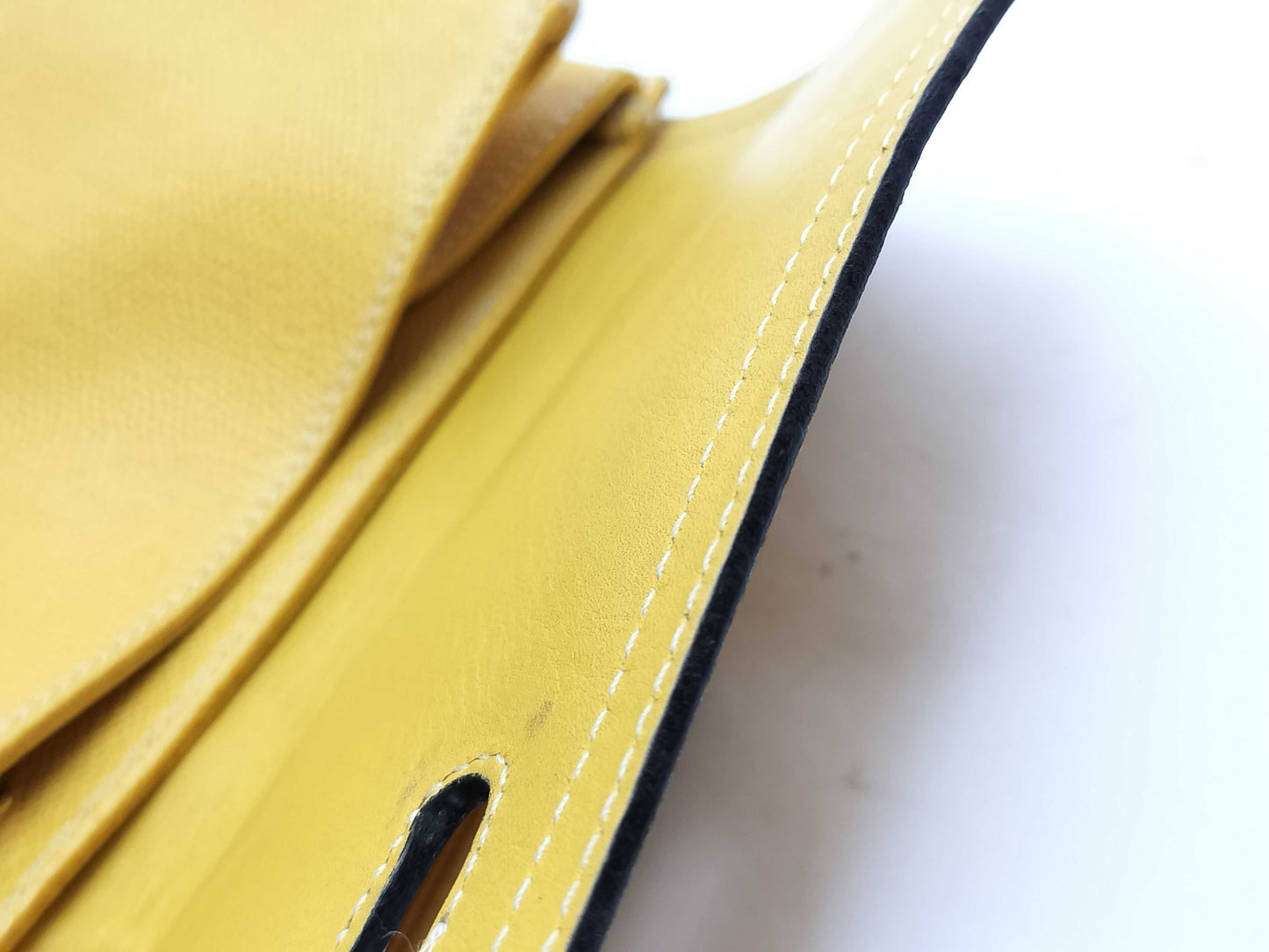 LOEWE Leather Tote Anagram Yellow Gold Hardware Shoulder Bag