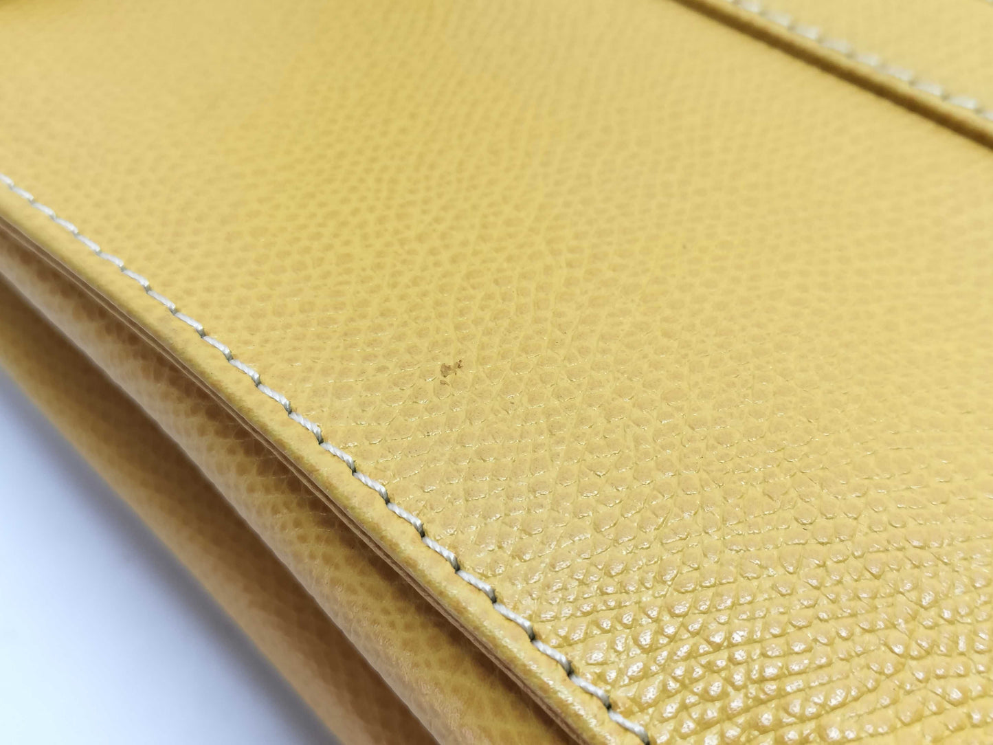 LOEWE Leather Tote Anagram Yellow Gold Hardware Shoulder Bag