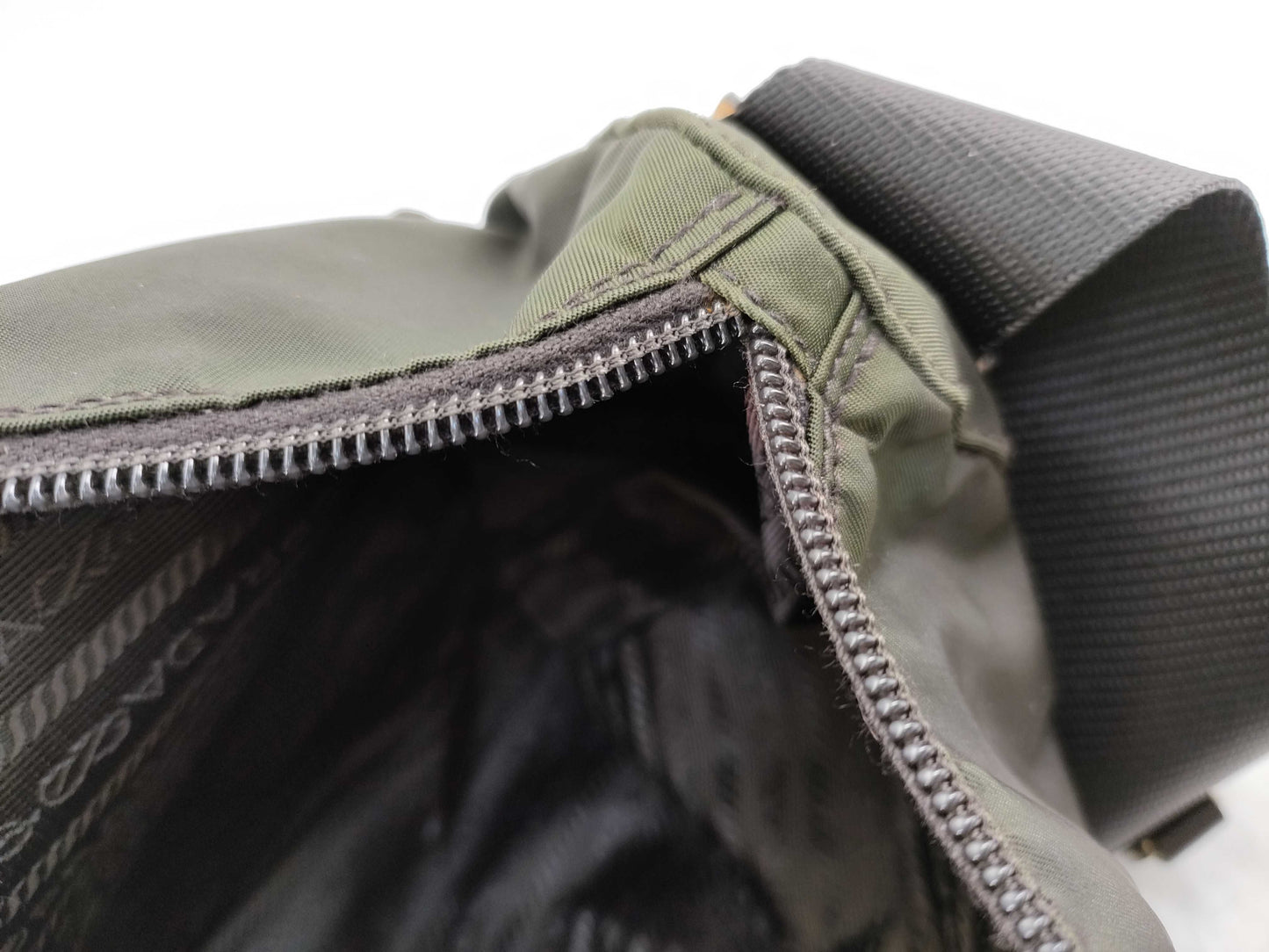PRADA nylon shoulder bag