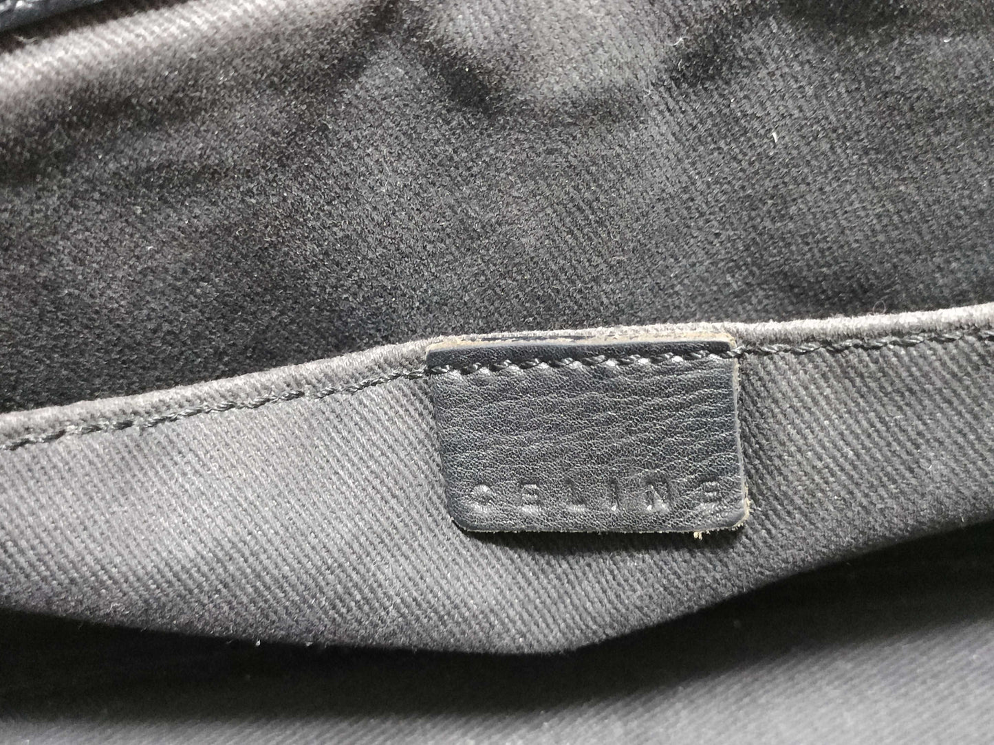 CELINE Boogie Bag Triomphe Leather Handbag