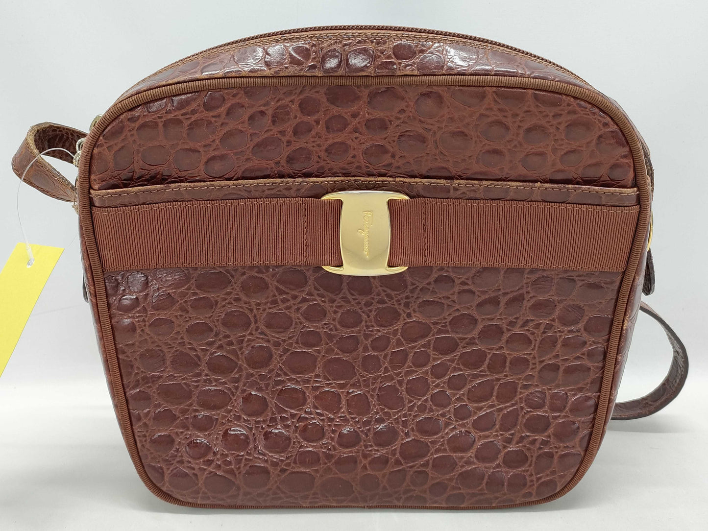 Salvatore Ferragamo Embossed A21 6677 Shoulder Bag