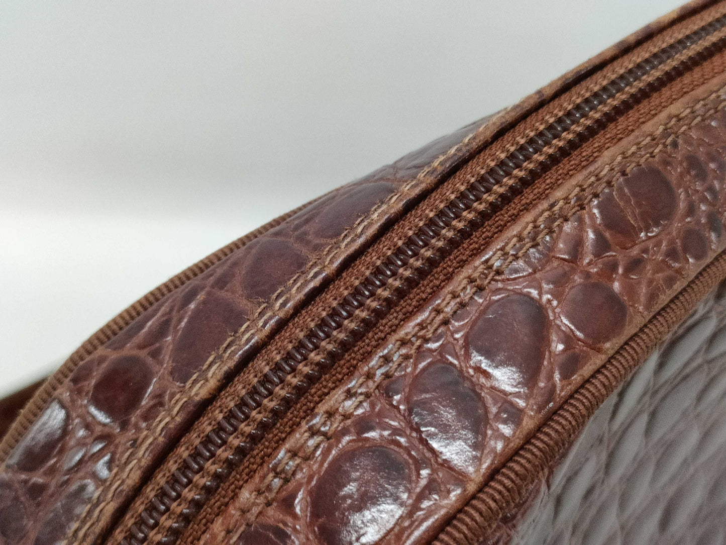 Salvatore Ferragamo Embossed A21 6677 Shoulder Bag