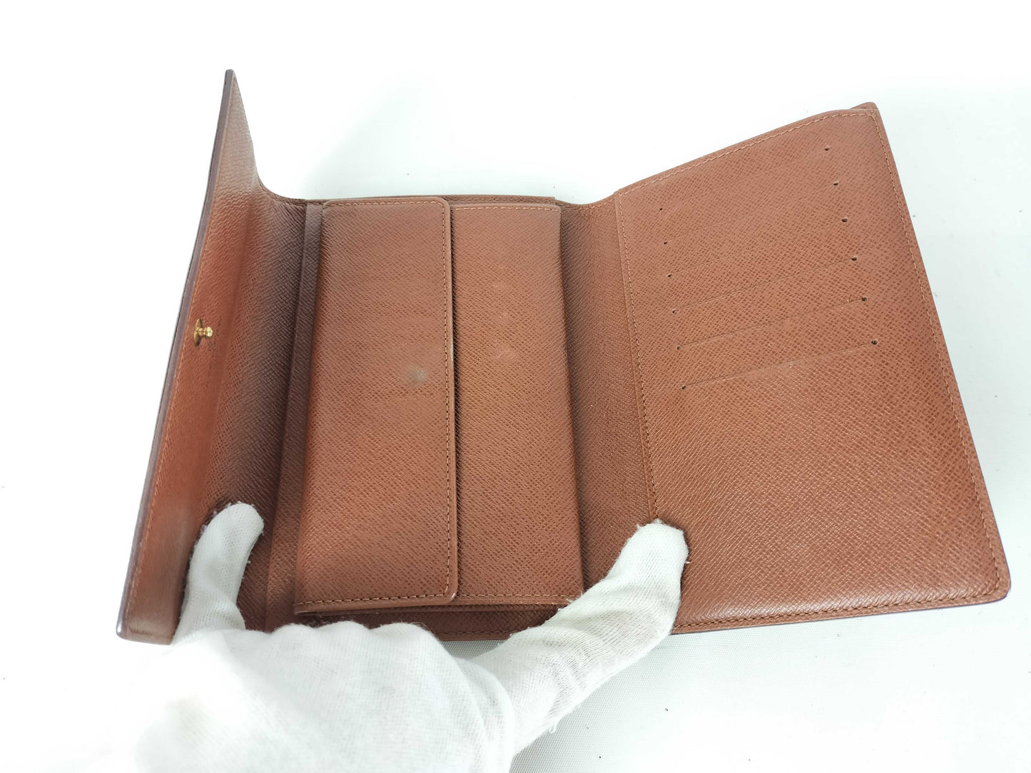 LOUIS VUITTON SP0030 Damier N60017 Portefeuille Brazza Wallet