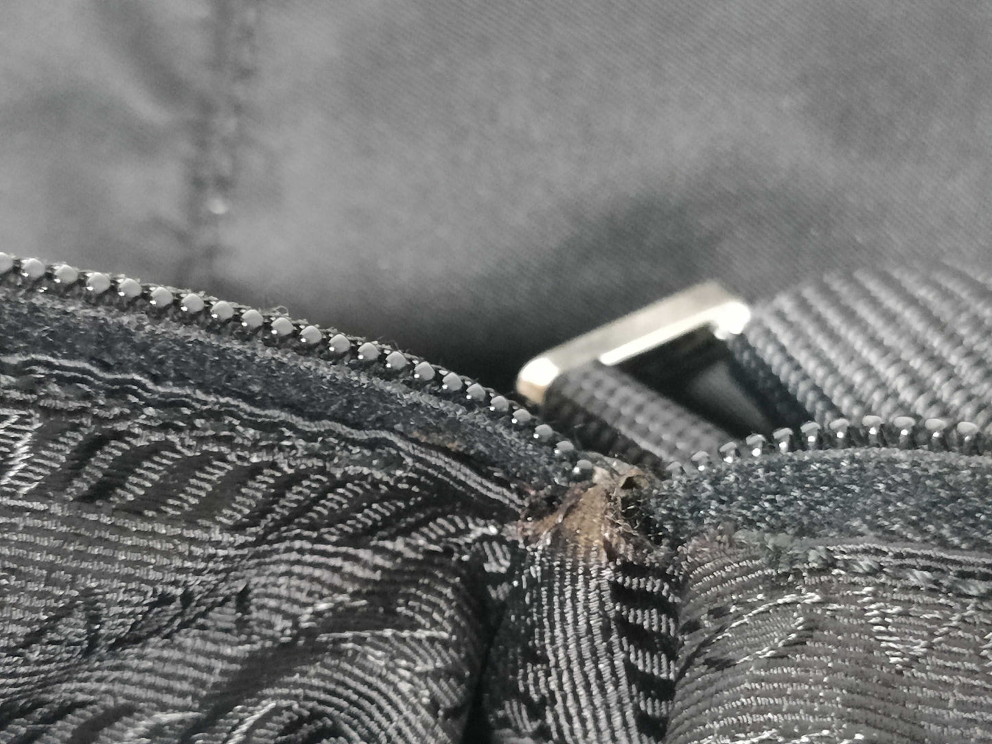 PRADA nylon shoulder bag
