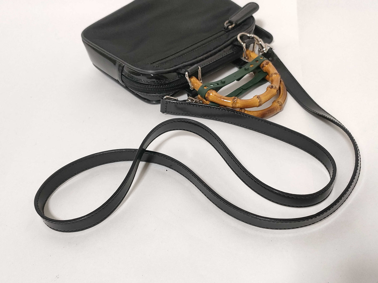 GUCCI Bamboo Pochette Handbag