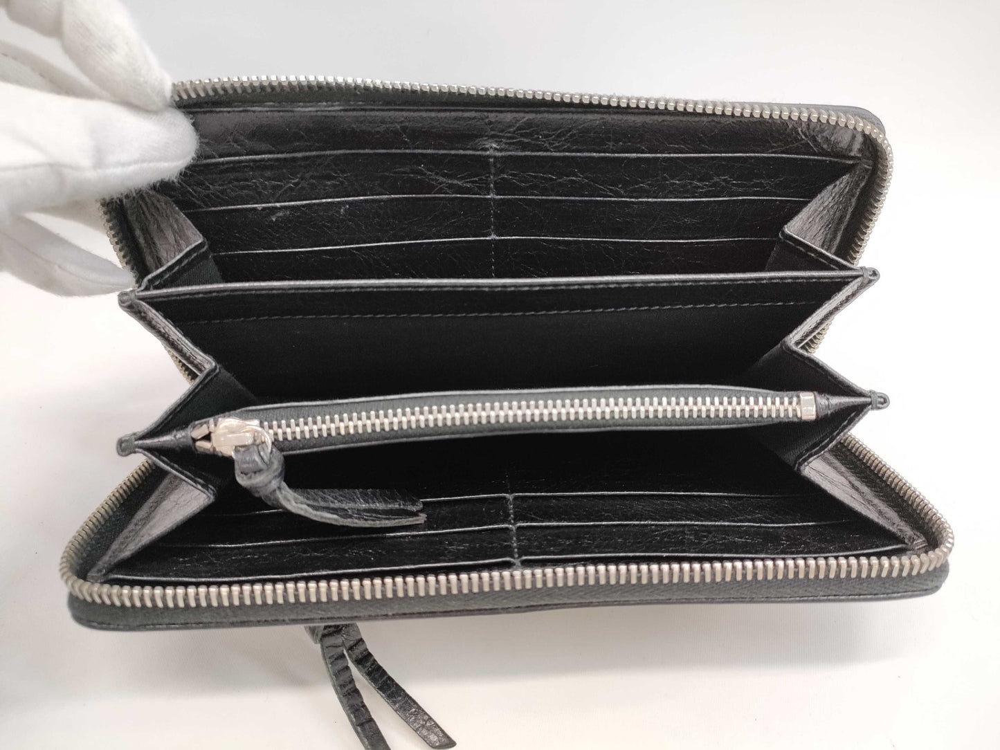BALENCIAGA City Round Long Wallet