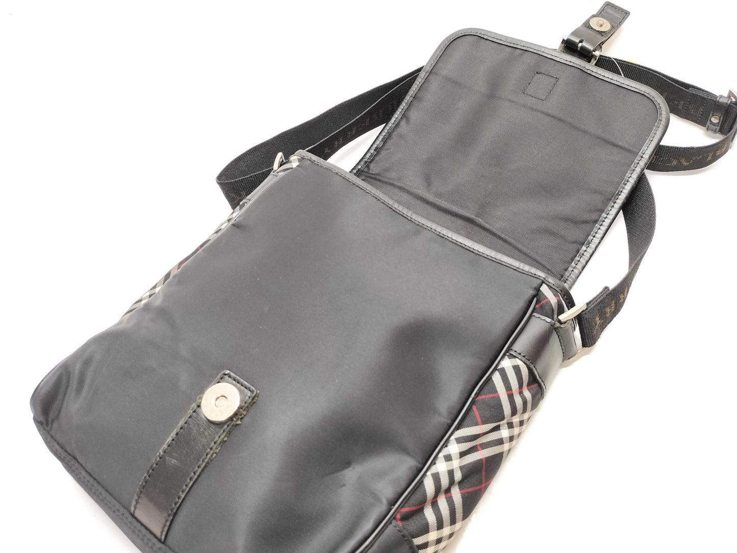 BURBERRY BLACK LABEL Flap Shoulder Bag