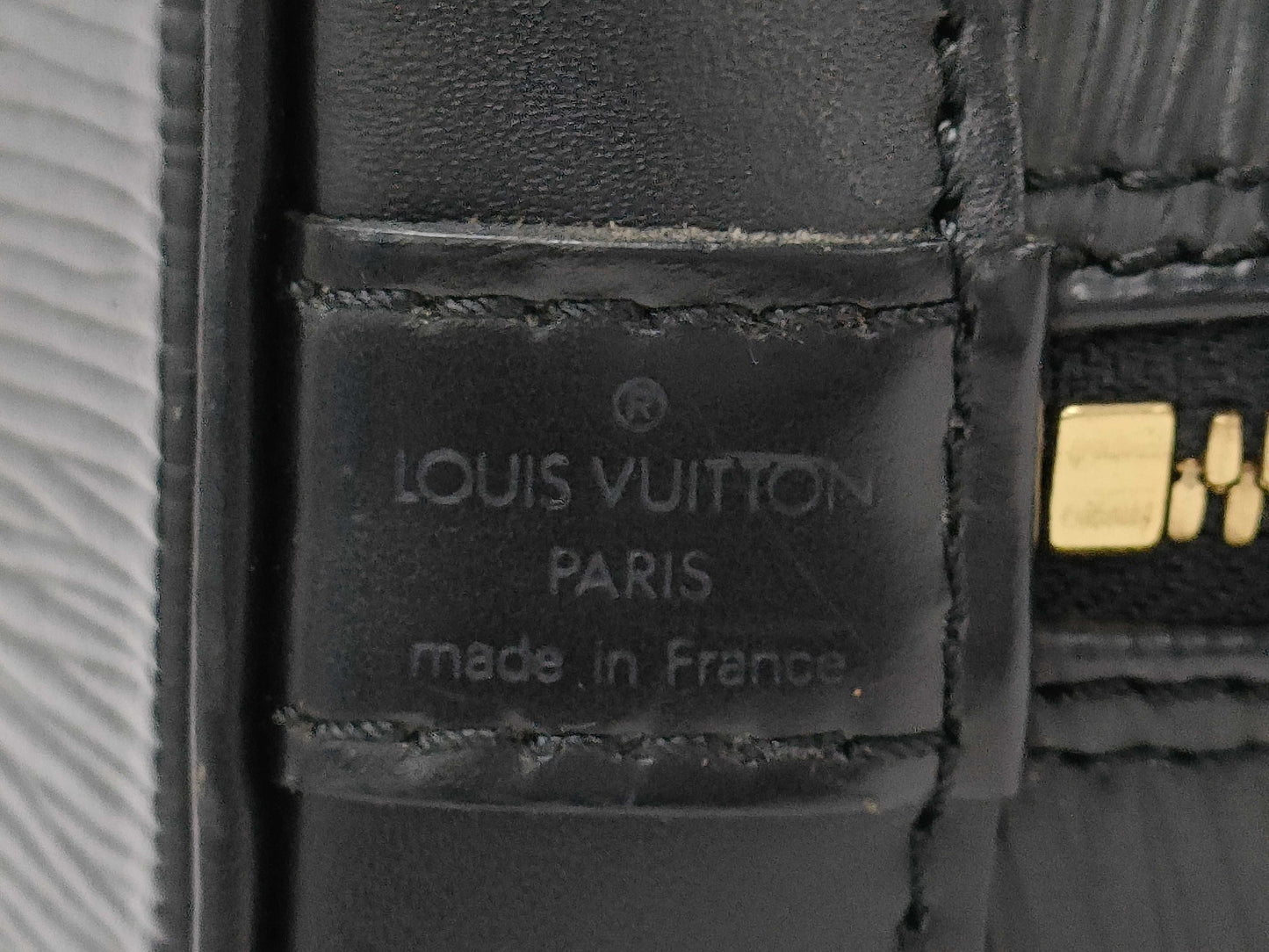 LOUIS VUITTON Epi Alma MM Handbag