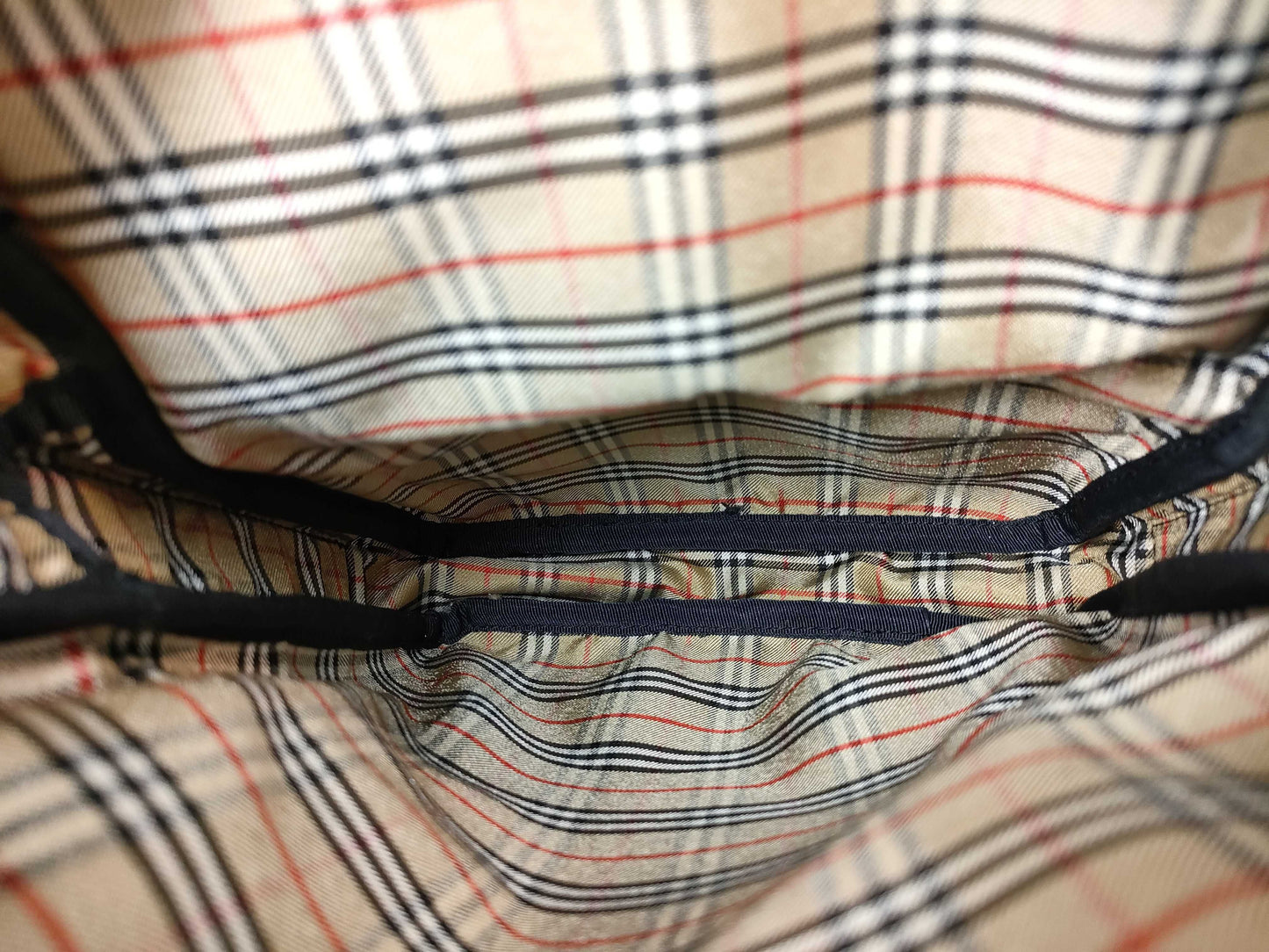 BURBERRY Nova Check Nylon Shoulder Bag