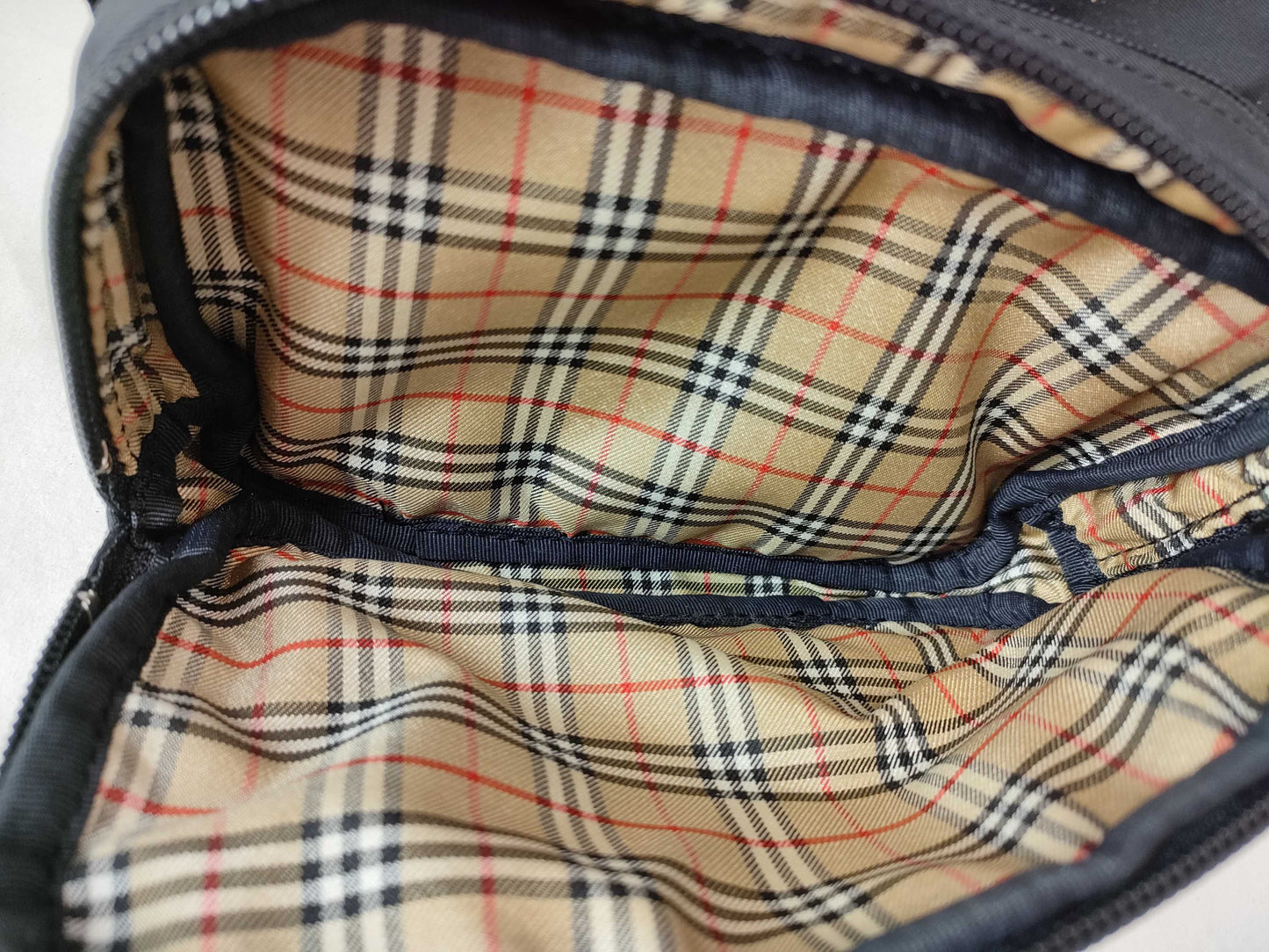 BURBERRY Nova Check Nylon Shoulder Bag
