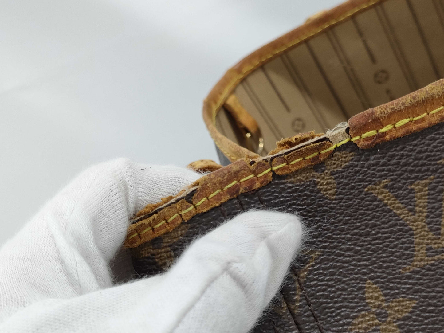 LOUIS VUITTON Monogram M40157 Neverfull GM Old Model Tote Bag