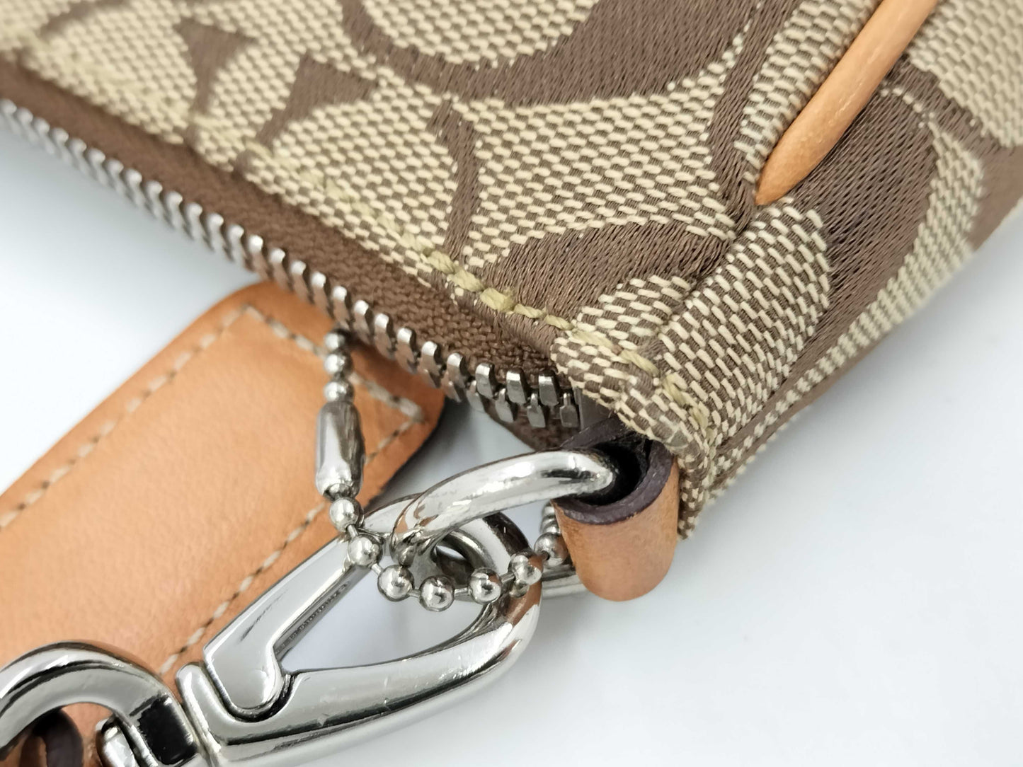 COACH Signature One-Shoulder Handbag
