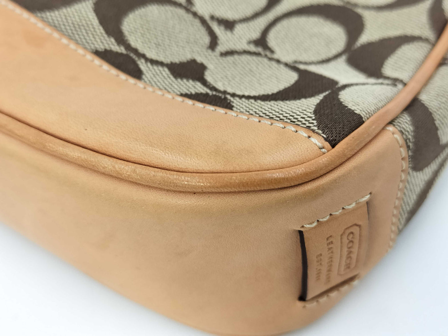 COACH Signature One-Shoulder Handbag
