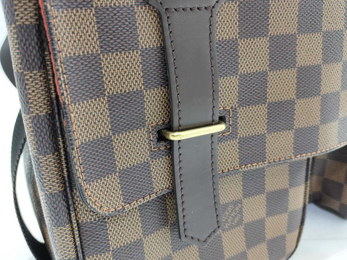 LOUIS VUITTON TH 0061 Damier Broadway Shoulder Bag