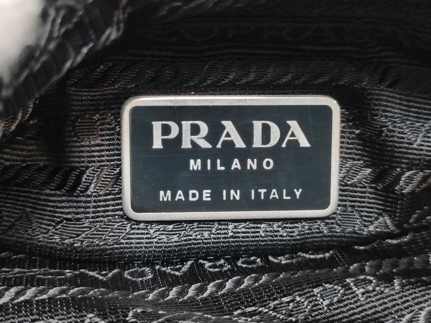 PRADA nylon tote bag