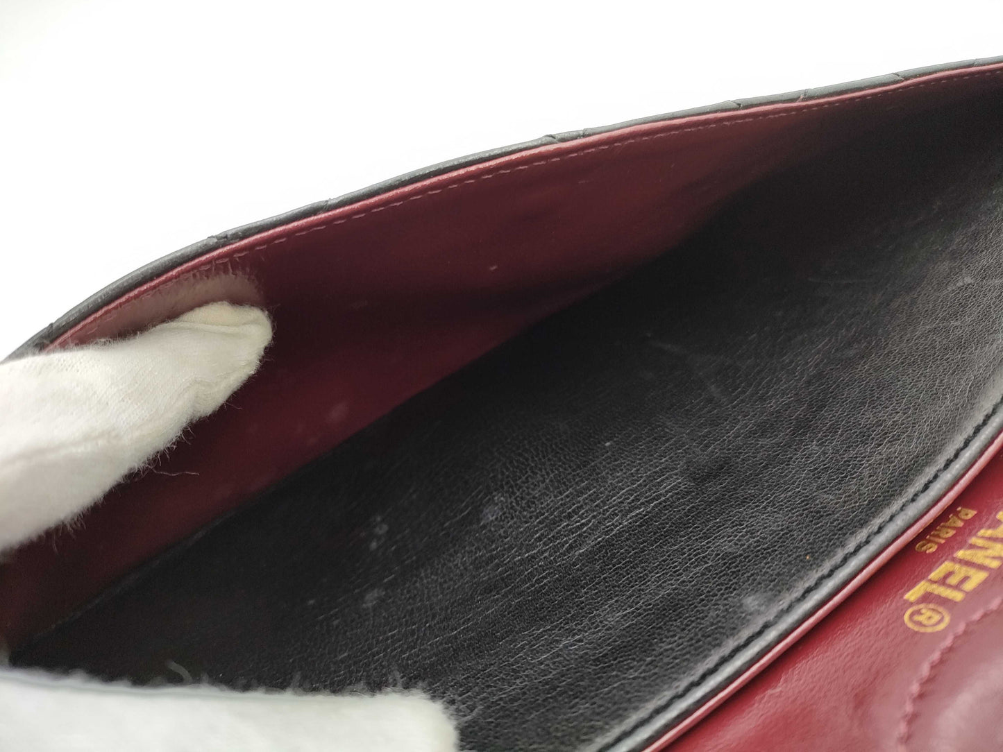 CHANEL Lambskin Paris Limited Edition Matelasse Shoulder Bag