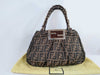 FENDI Zucca pattern chain bag handbag