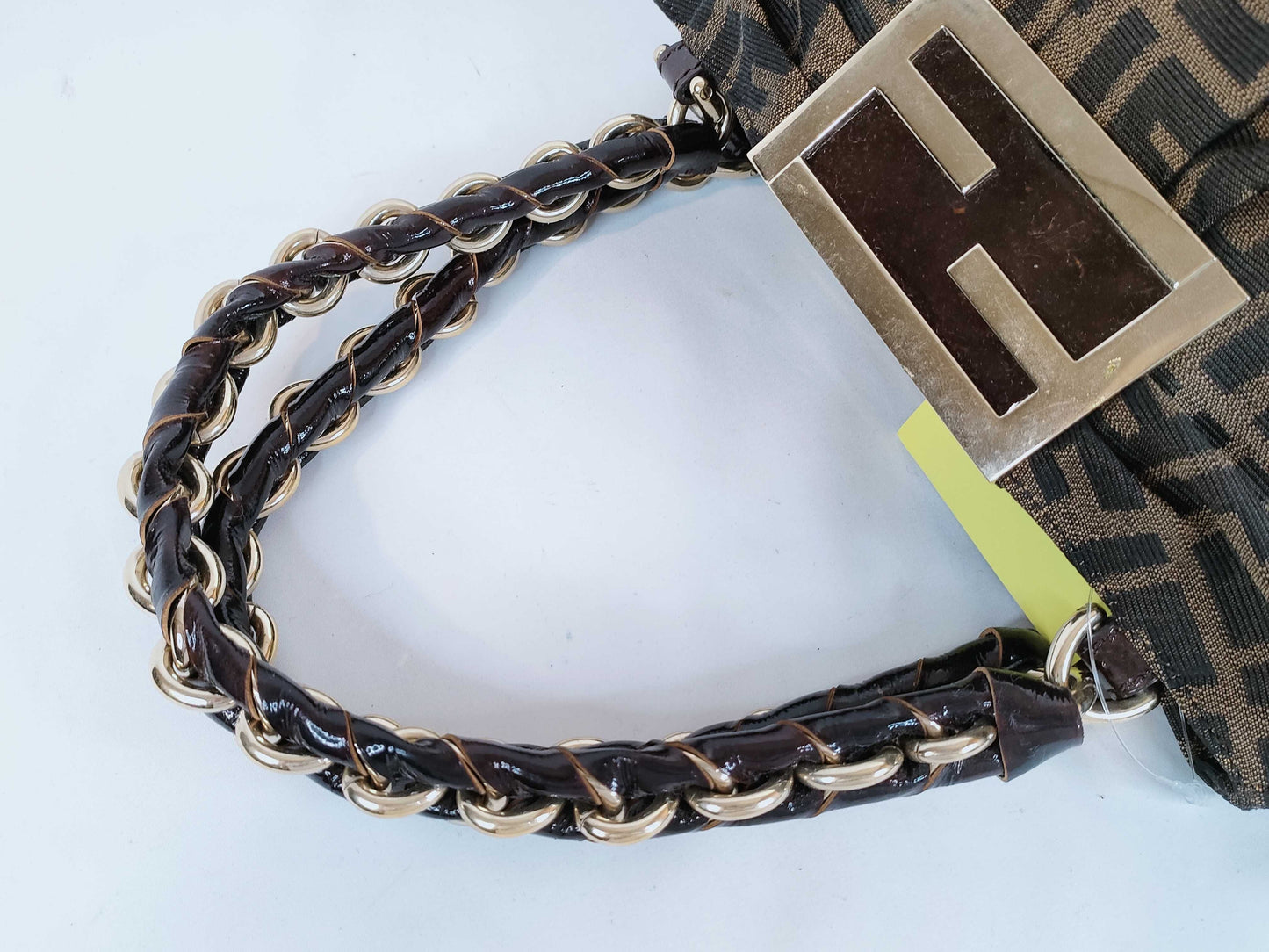 FENDI Zucca pattern chain bag handbag