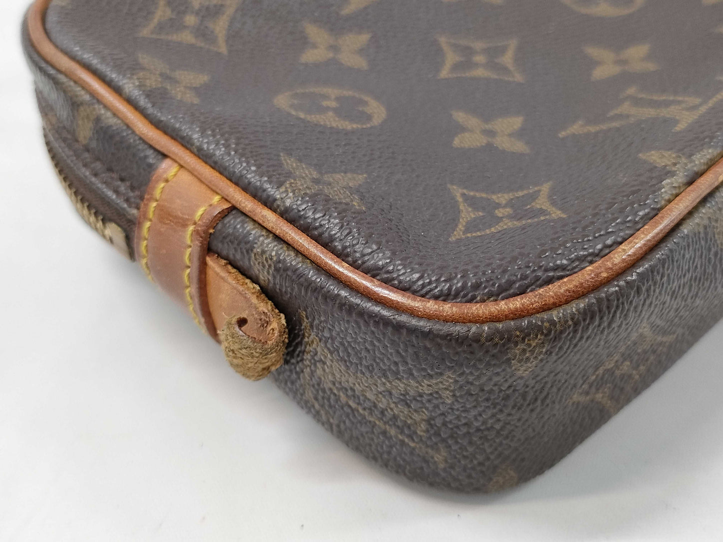 LOUIS VUITTON Monogram M51828 Pochette Marly Bandouliere Shoulder Bag