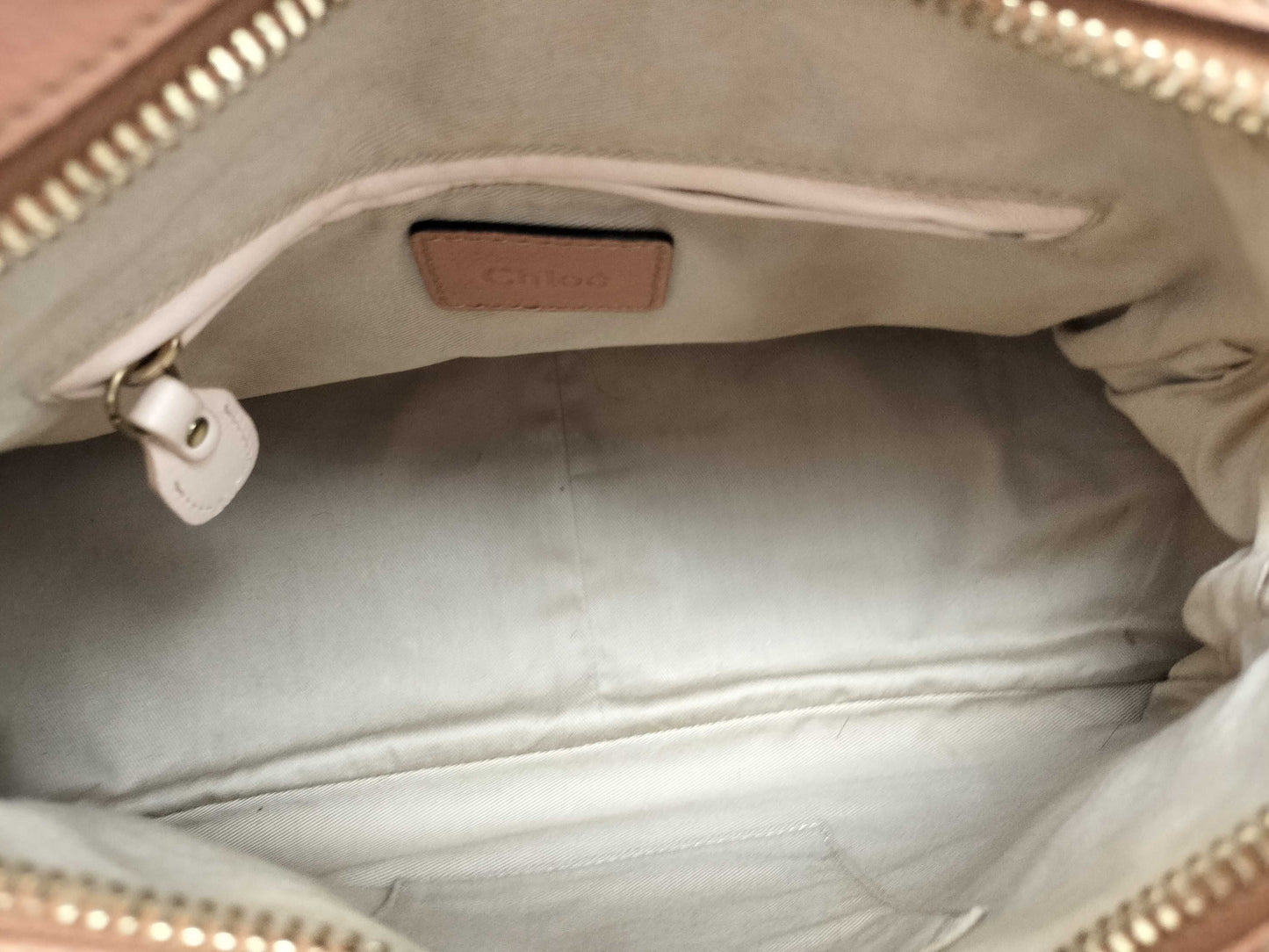 Chloe Paraty 2-way leather brown shoulder bag