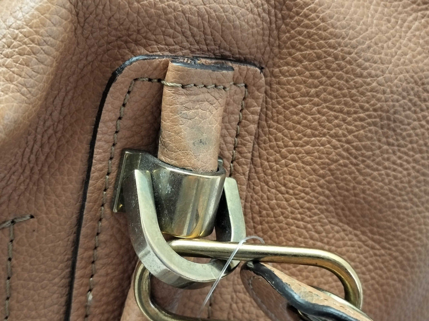 Chloe Paraty 2-way leather brown shoulder bag