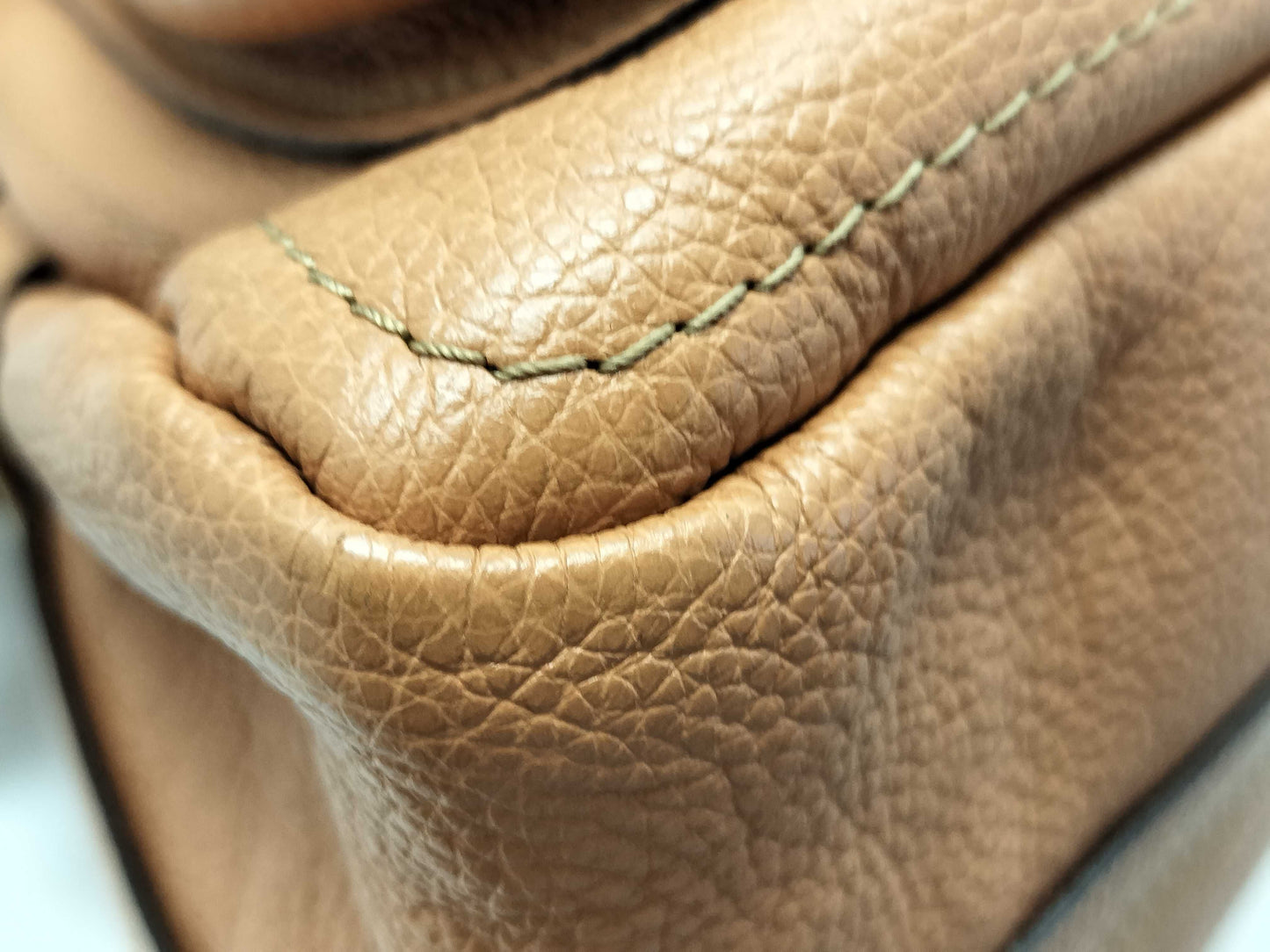 Chloe Paraty 2-way leather brown shoulder bag