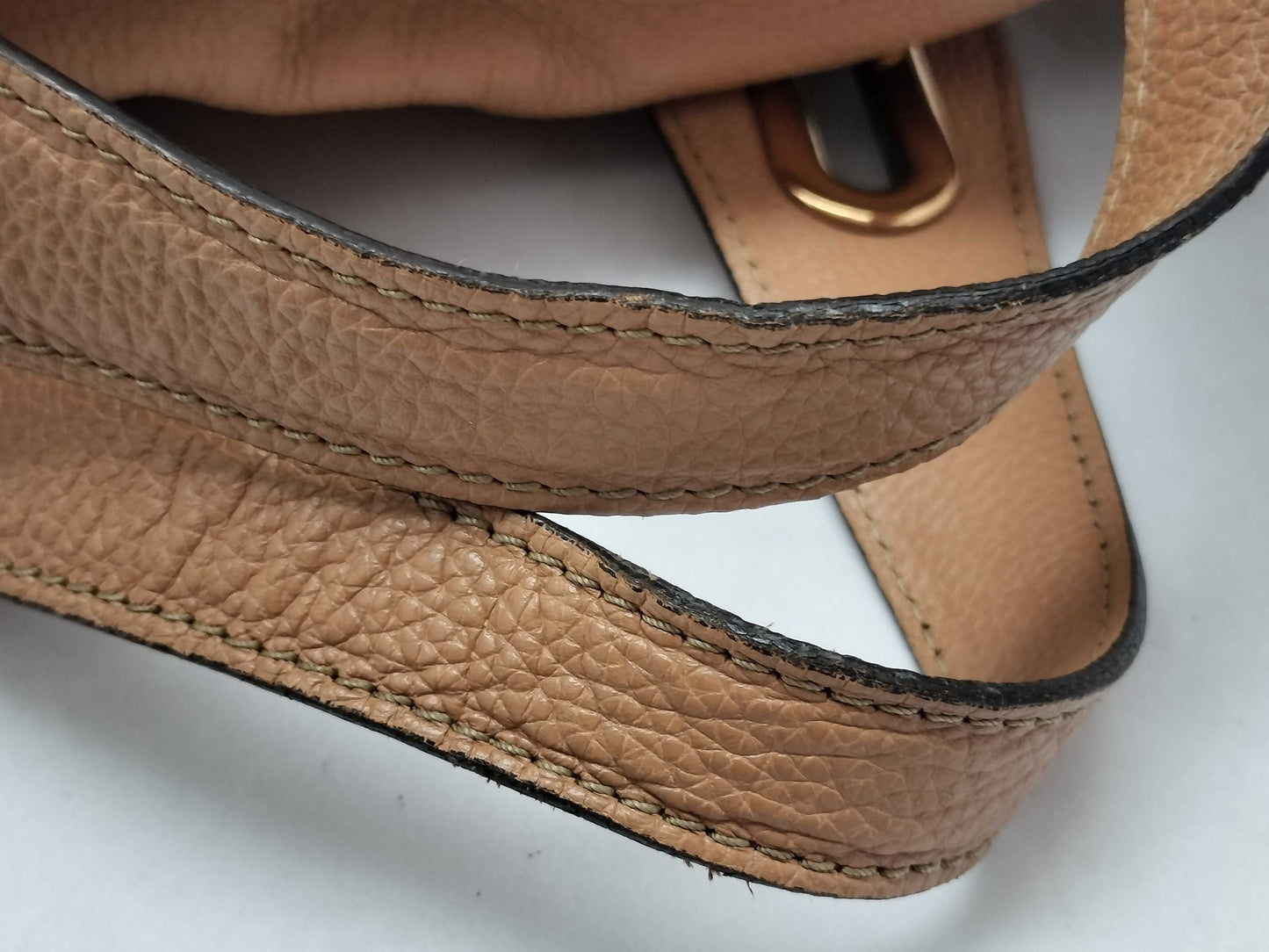 Chloe Paraty 2-way leather brown shoulder bag
