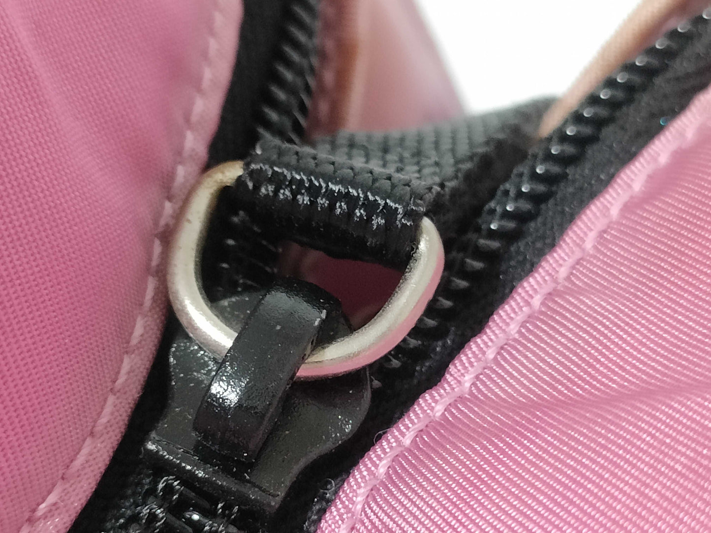 PRADA nylon pink tote bag