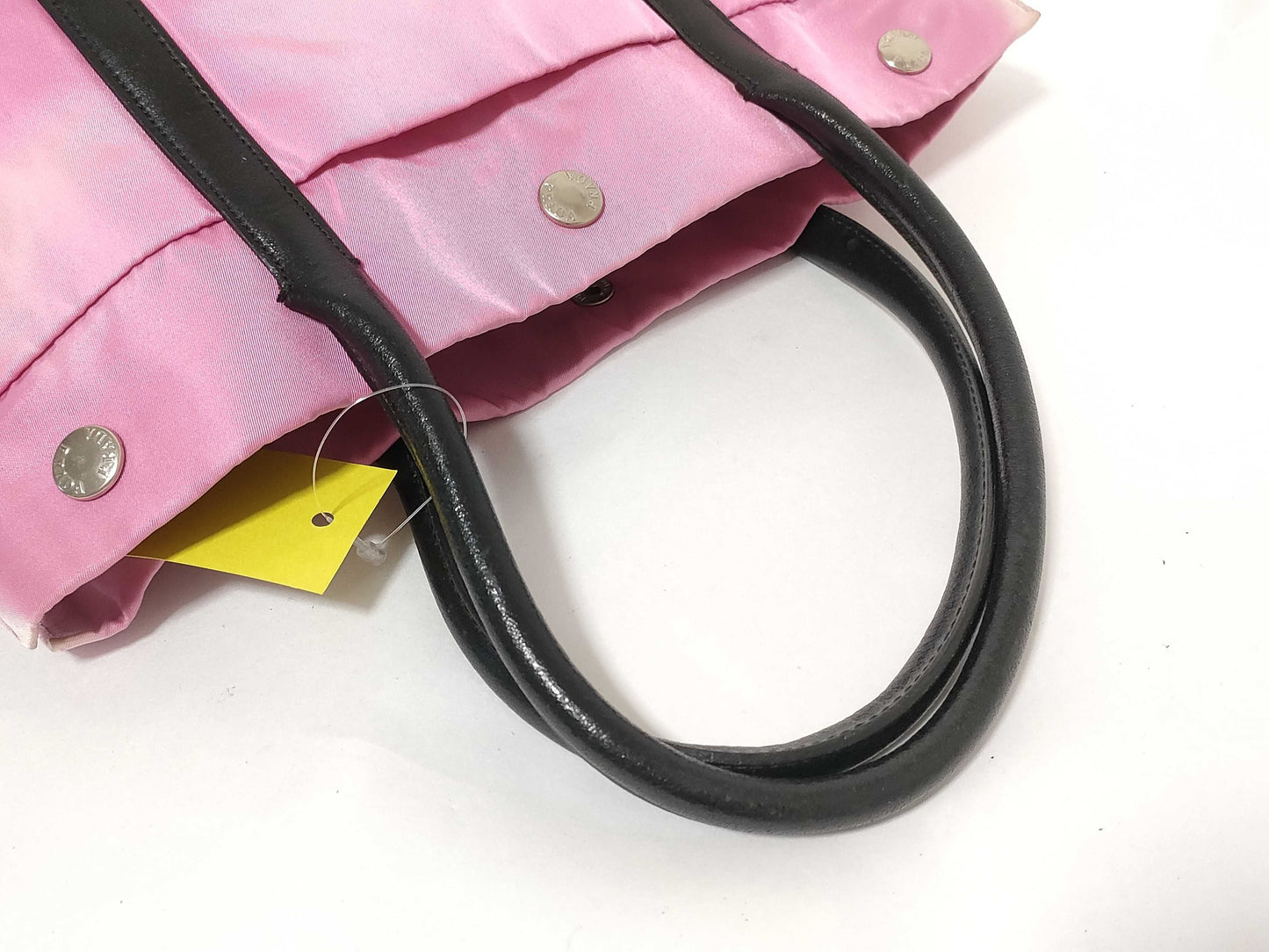 PRADA nylon pink tote bag