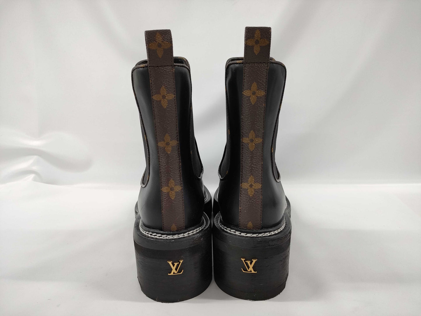 LOUIS VUITTON Bobur Ankle Boots Size 38 Other Shoes