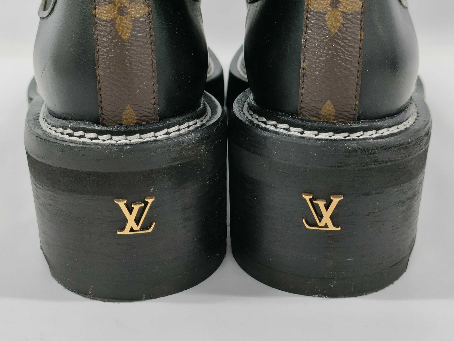 LOUIS VUITTON Bobur Ankle Boots Size 38 Other Shoes