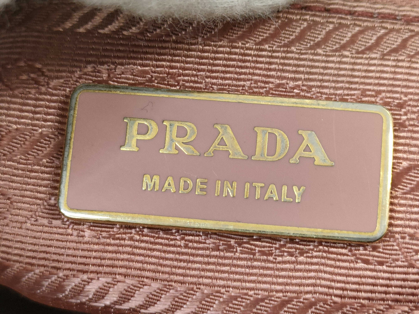 PRADA nylon 2-way shoulder bag