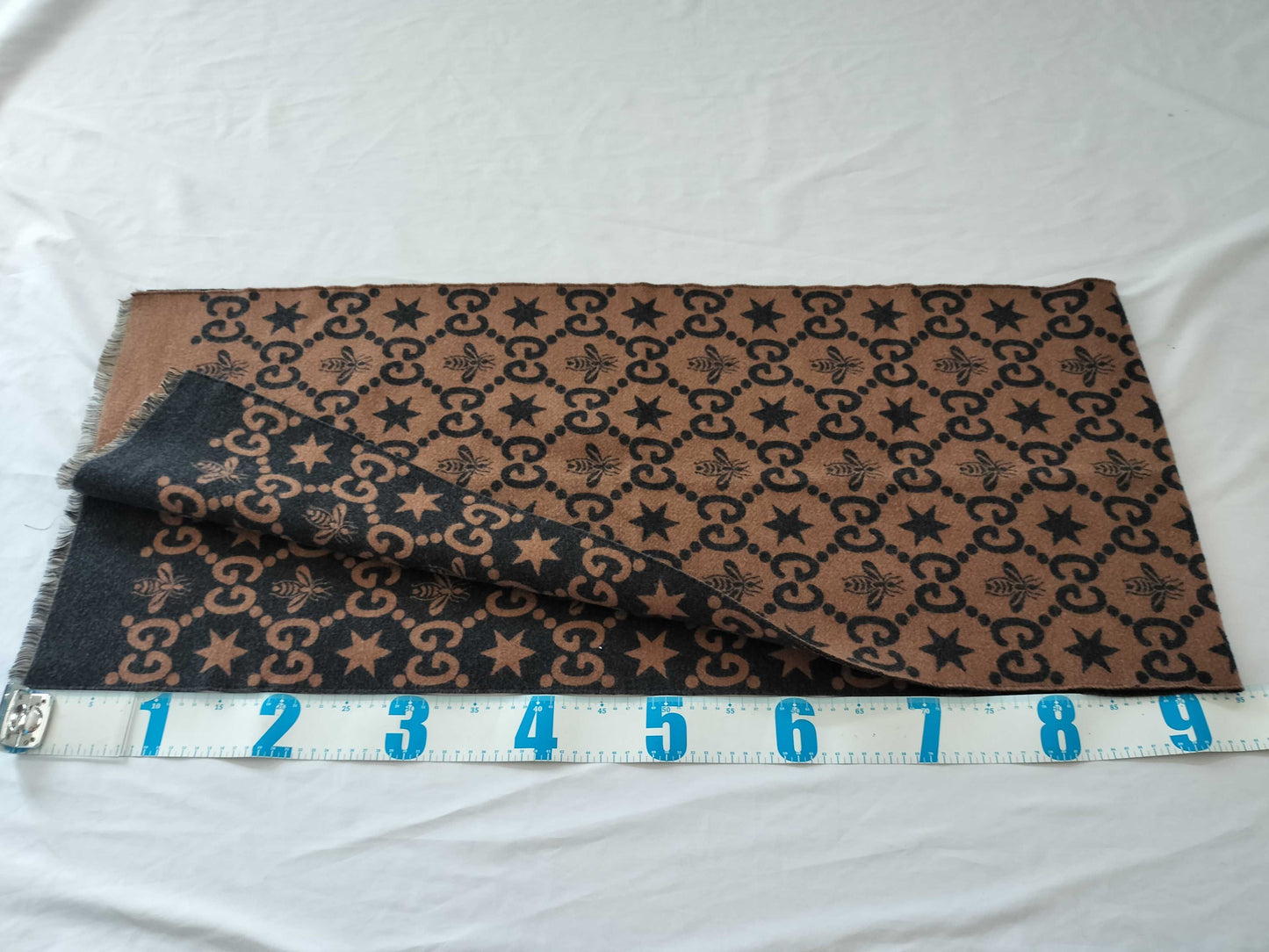 GUCCI 3-piece set including scarf, handkerchief, and scarf