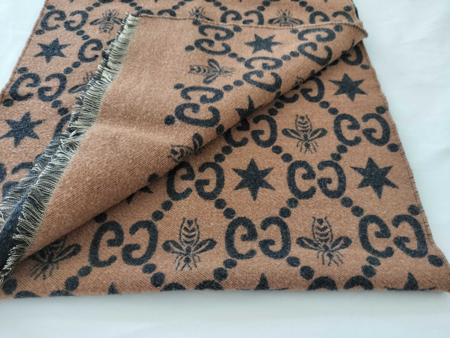 GUCCI 3-piece set including scarf, handkerchief, and scarf