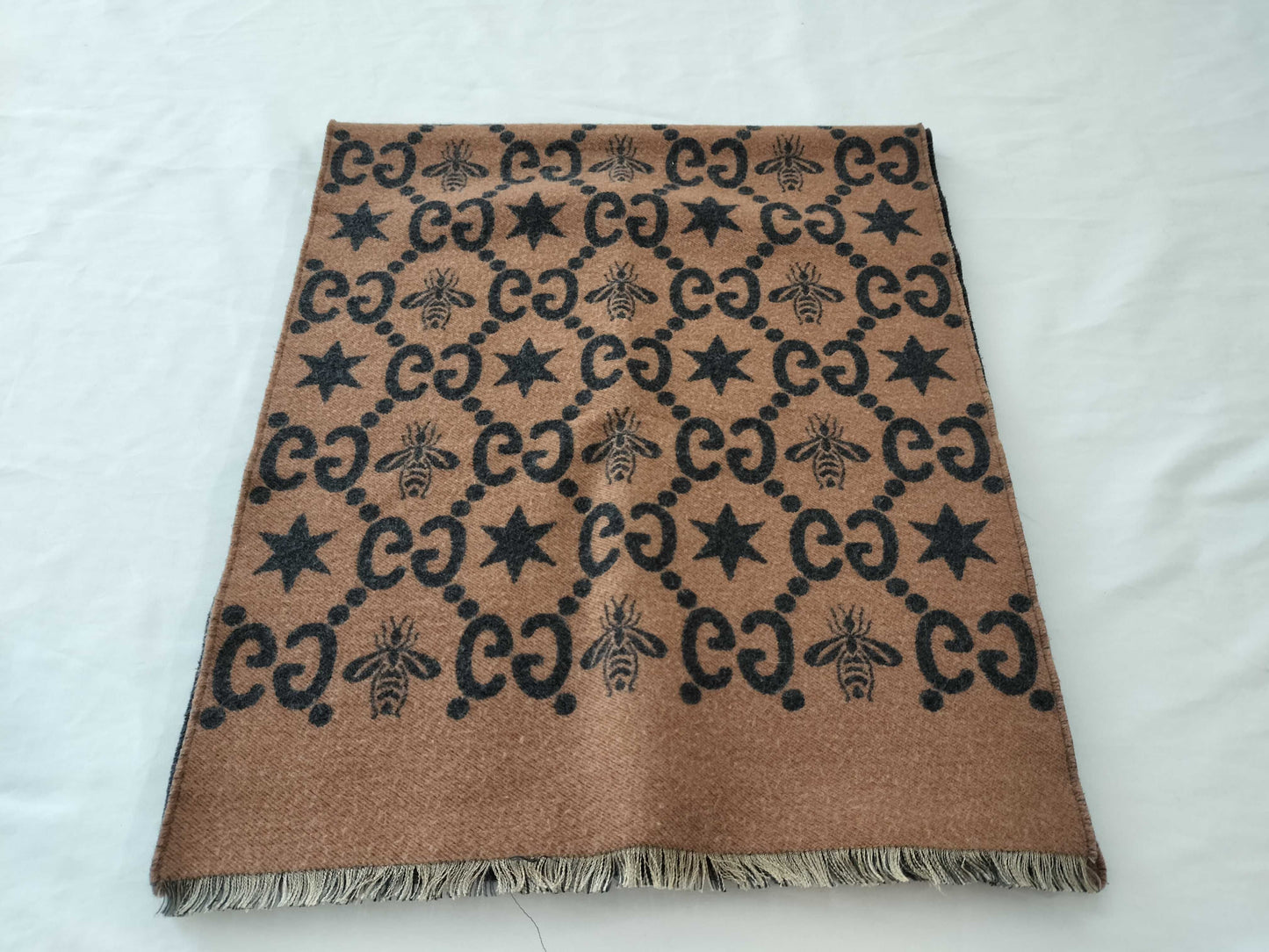GUCCI 3-piece set including scarf, handkerchief, and scarf
